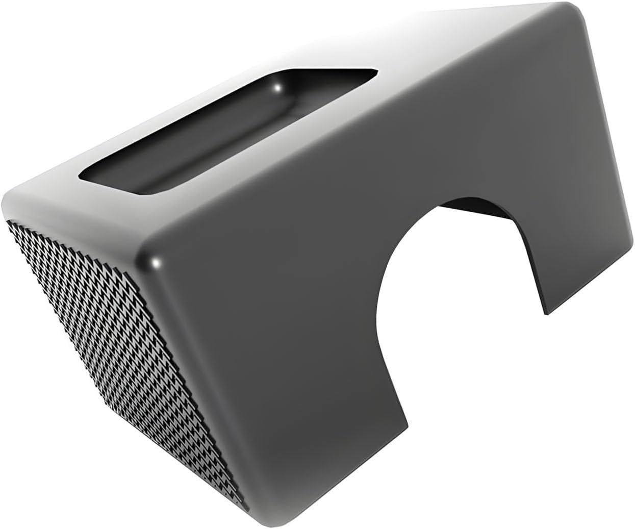 Grün/PETG Herpeton Shelter Hervorhebung Häutungshilfe Textur und abnehmbarer Behälter oben zur Feuchtigkeitskontrolle, Schlangen-Webspinner-Unterschlupf, Höhle