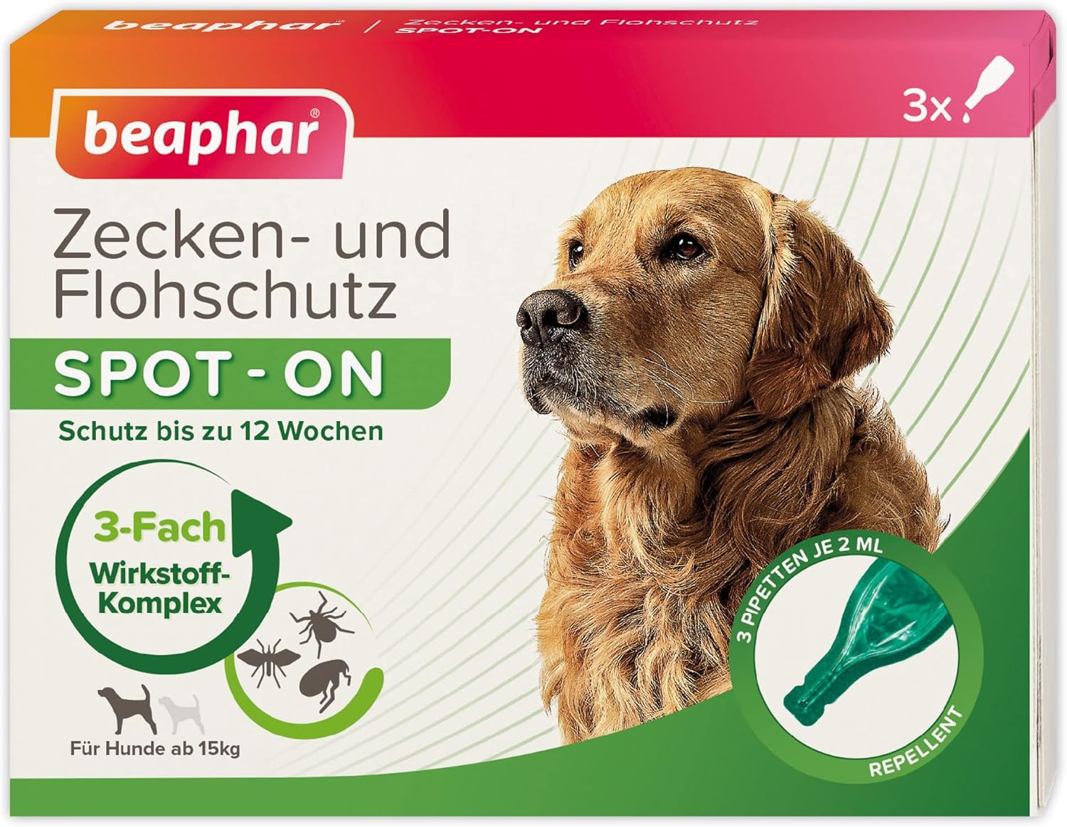 Beaphar – Bio Spot On Drops für Hunde über 15 kg Beaphar – Bio Spot On Drops für Hunde über 15 kg